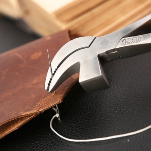 أدوات يدوية معدنية من الجلد, أدوات يدوية معدنية باللون الفضي ، أدوات إصلاح المنقار - Product Image 3