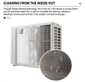 Inversor eléctrico de ahorro de energía potente de alta calidad, <span class=keywords><strong>aire</strong></span> acondicionado montado en la pared con Control remoto para uso doméstico - Product Image 4