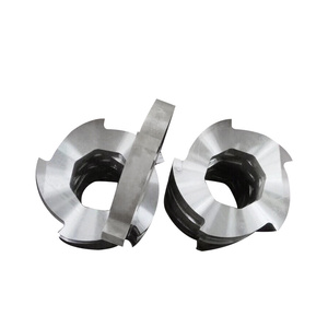 Đôi đơn trục chipper Shredder máy cho băm nhỏ chai nhựa và túi Woods giấy tờ lốp Ống tái chế lưỡi - Product Image 1