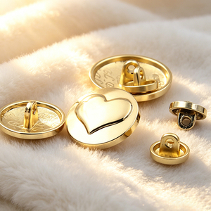 Custom Round Gold Zinc Alloy Brass Shank <b>Buttons</b> Engraved Embossed for Blazer Uniform Metal Crafts - Product Image 2