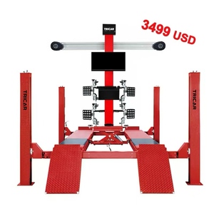Hot Bán 4000Kg Công Suất Bốn Bài Thủy Lực Xe Liên Kết Thang Máy <span class=keywords><strong>3D</strong></span> Bánh Xe Nâng Nền Tảng Được Thiết Kế Cho Tối ưu Xe Liên Kết - Product Image 1