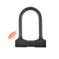 Nouveau Design Noir/Orange Fluorescent U Forme Vélo Moto Serrure IP67 Alarme U Lock