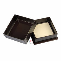 Boîte cadeau en carton rigide avec logo personnalisé, avec couvercle et base, emballage en papier de luxe pour bijoux, cosmétiques, vêtements
