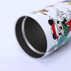 ถ้วยเก็บความเย็นสุญญากาศสแตนเลสสตีล20ออนซ์ถ้วยน้ำทรงตรงดีไซน์ทันสมัยสำหรับรถยนต์และสำนักงาน - Product Image 4