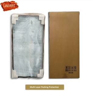 Tranh in vải bố chất lượng cao UNIART, tranh sứ treo tường hành lang, tranh kim cương, tranh sứ pha lê LED, trang trí nhà cửa - Product Image 4