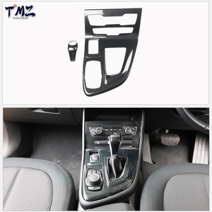 Direksiyon Dekorasyonu Tam Set Karbon Fiber Görünümlü İç Döşeme Kaplama BMW 2 Serisi Touring 218i 220i 2016-2018 Sağdan Direksiyonlu (RHD) için - Product Image 3