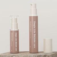Flacon pompe sans air en PP pour sérum et lotion, 15 ml et 30 ml, emballage cosmétique vide en plastique