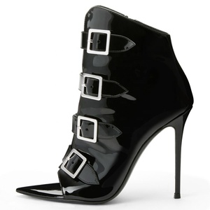 2023 <span class=keywords><strong>Verano</strong></span> de talla grande tacones de aguja para <span class=keywords><strong>mujer</strong></span> <span class=keywords><strong>Botines</strong></span> hebilla Correa lápiz tacón altura creciente tamaño 43 tacones de <span class=keywords><strong>primavera</strong></span> para <span class=keywords><strong>mujer</strong></span> - Product Image 1