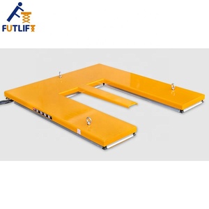 Plataforma Elevadora Tipo Tijera Eléctrica para Taller, Equipo de Elevación con Capacidad de 600kg/1000kg/1500kg, Plataforma de 1450x950mm/1450x1110mm - Product Image 2