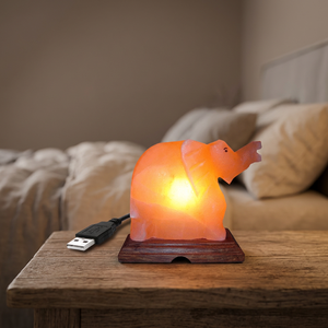 High quality Himalayan Natural Pink Mini USB Lamp High Quality Natural Salt Lamps Himalayan diffuser Pink salt Lamps - Product Image 1