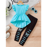 Fabricant Chinois Surplus Vêtements Américains pour Enfants Ensembles Purs Terno Filles Vêtements Garçons Adolescents