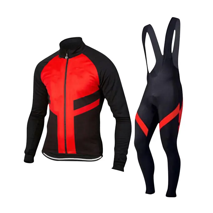 Custom cycling winter jersey set men cycling clothing for men bike clothes long cycle suit wear for man