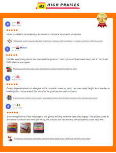 Set de Pintura Facial Vibrante y Purpurina, Kit No Tóxico e Inofensivo para Niños y Adultos - Product Image 6