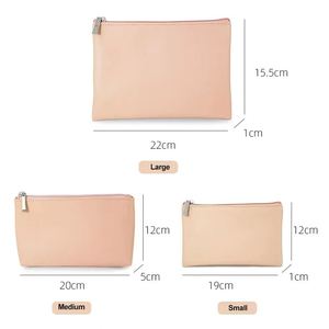 Sac cosmétique pour femme en cuir PU avec logo personnalisé, vente en gros transfrontalière, porte-monnaie pour femme, idéal pour les voyages - Product Image 4