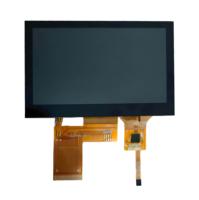 Écran LCD TFT IPS de 4,3 pouces avec résolution 480x272, interface RVB, 40 broches, tactile capacitif, rétroéclairage LED, luminosité 500 cd/m²
