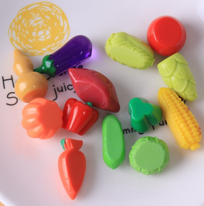 Vente en gros de bricolage miniature pour maison de poupée alimentaire résine végétale tomate <span class=keywords><strong>concombre</strong></span> pomme de terre citrouille aubergine maïs carotte chou poivre gourde - Product Image 5