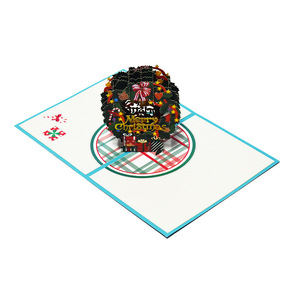Carte de vœux de noël 3D avec <span class=keywords><strong>enveloppe</strong></span> - Product Image 6