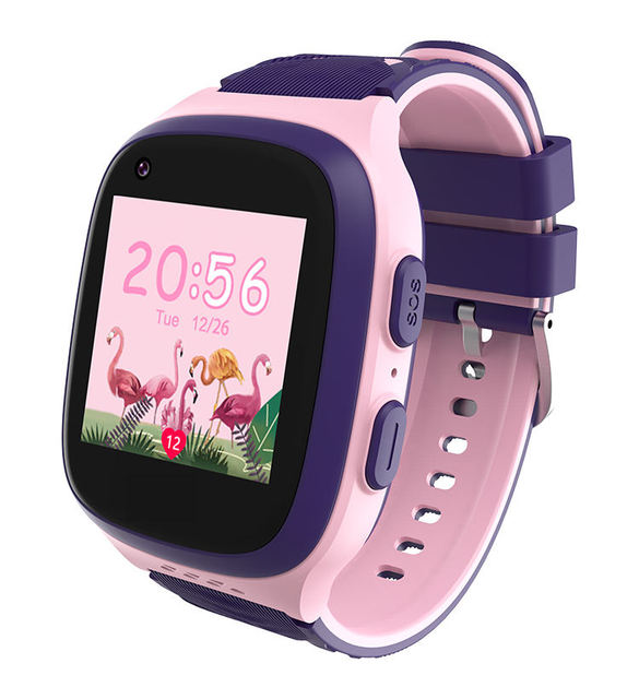 Kids 4G LTE Smartwatch GPS Locator SOS Emergency Call Video Monitor IP67 Waterproof