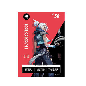 Tarjeta regalo Valorant 5 / 10 / 20 / 25 / 35 / 50 / 100 Euro Eur Region - Product Image 5