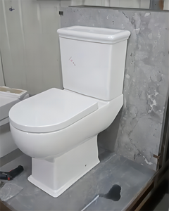 Lavabo sur mesure Casa de Banho salle de bain moderne articles sanitaires en céramique sans rebord fermé couple bol occidental toilette <span class=keywords><strong>wc</strong></span> <span class=keywords><strong>acheter</strong></span> - Product Image 4