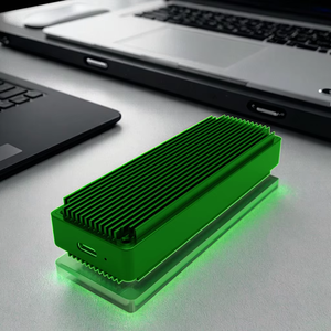 AOTECH алюминиевый корпус M.2 NVME & SATA PCIe Type-C HDD USB 3,2 10 Гбит/с SSD Внешний чехол для ноутбука - Product Image 3