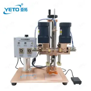 High Quality Pump Cap Automatic Plastic Bottle Jar Screw Crown Sealing Closing Capping Machine for PET Bottles