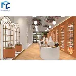 Design Luxury Bakery Interior Display Showcase Design Dessert Bread Shop Furniture For Sale