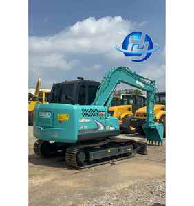 מקורי משומש <span class=keywords><strong>kobelco</strong></span> sk75 7.5טון מיני מחפר עבור בניית משק בית שידור תעשייתי עם מנוע הכמון - Product Image 5