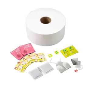 16.5g 125mm Haute Qualité Biodégradable Heatseal Teabag Filtre Rouleau de Papier