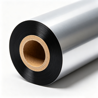 Ruban de transfert thermique en résine Haoxuan 70 mm x 300 m, ruban d'impression de largeur moyenne pour étiquettes de produits, étiquettes et emballages