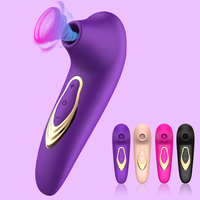 Klitoris-Sauger Vibrator Vakuum-Saugvibrator Klitoris- und Brustwarzen-Stimulator Weiblicher Masturbator Erotik-Artikel Sexspielzeug für Frauen