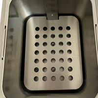 Friteuse électrique professionnelle de qualité commerciale en acier inoxydable 22L/26L/32L pleine taille pour ailes de poulet avec thermostat et minuterie