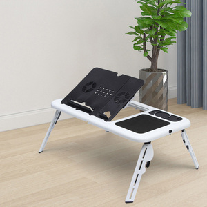 Support USB pliable, table pliable pour <span class=keywords><strong>ordinateur</strong></span> <span class=keywords><strong>portable</strong></span>, table d'<span class=keywords><strong>ordinateur</strong></span> réglable, <span class=keywords><strong>plateau</strong></span> avec <span class=keywords><strong>ventilateur</strong></span> de refroidissement - Product Image 5