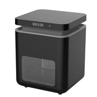 Four à friteuse à air numérique en acier inoxydable non toxique 8L avec écran tactile pour hôtel, usage commercial et domestique