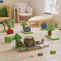 Briques de construction en plastique 3D innovantes de 2,0 cm, ensemble de puzzles magnétiques personnalisés, jouet éducatif multicolore certifié CE pour
