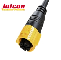 Connecteur personnalisé étanche IP67 à 90 degrés 2 3 4 5 6 8 broches moulé avec câble mâle femelle fil électrique prise et prise