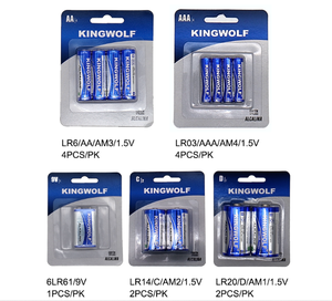 Mucchi Alcaline AA et AAA avec norme de securite Europene CE/SGS/TUV/RoHS/MSD - Product Image 5