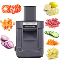 Cortadora de Verduras Eléctrica Multifunción para Restaurantes y Uso Doméstico 220V 110V