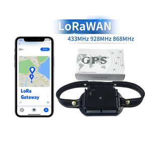 Lora WAN <span class=keywords><strong>GPS</strong></span> gia súc Tracker 20000 mAh năng lượng mặt trời Powered thời gian thực gia súc định vị chăn nuôi Lora <span class=keywords><strong>GPS</strong></span> cổ áo giám sát động vật - Product Image 1