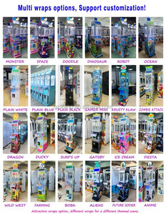 <span class=keywords><strong>Machine</strong></span> de grue <span class=keywords><strong>à</strong></span> griffes Mega Mini Lifang Rainnny pour le marché américain, jeu d'arcade <span class=keywords><strong>à</strong></span> monnayeur avec casier <span class=keywords><strong>à</strong></span> prix et accepteur de billets, pour événements de type carnaval - Product Image 3