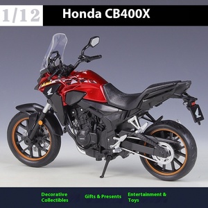 Modellino <span class=keywords><strong>Moto</strong></span> HON-<span class=keywords><strong>DA</strong></span> CB400X in Scala 1:12 CCA, Modello <span class=keywords><strong>da</strong></span> <span class=keywords><strong>Collezione</strong></span> in Metallo con Supporto Retrattile - Product Image 3