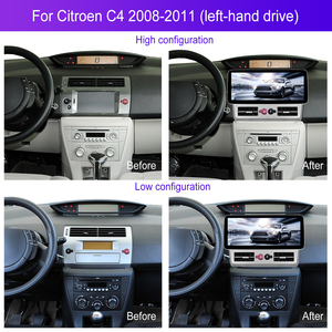 Podofo 12.3-inch <span class=keywords><strong>Android</strong></span> đài phát thanh xe Khung 4 + 64G cho <span class=keywords><strong>Citroen</strong></span> <span class=keywords><strong>C4</strong></span> 2008-2011 không dây Carplay/<span class=keywords><strong>Android</strong></span> tự động/<span class=keywords><strong>GPS</strong></span>/wifi Radio Para ô tô - Product Image 5