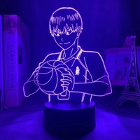 Lampe d'illusion optique 3D en forme de basket-ball