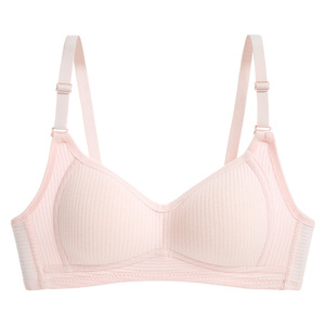 Le ragazze di abbigliamento nazionale all'ingrosso transfrontaliero del sud-est asiatico raccolgono biancheria intima sottile senza anello d'acciaio gli studenti dormono puro Cotto - Product Image 5