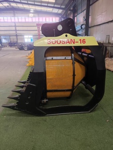 Bécher rotatif de 1,6 m³ pour excavatrice Soosan 20-27 tonnes, pour la séparation du sable et du gravier lors des travaux de construction - Product Image 6