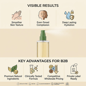 OEM Hydrating <strong>Body</strong> <strong>Oil</strong> Mist Oat <strong>Oil</strong> Jojoba <strong>Oil</strong> <strong>Body</strong> <strong>Spray</strong> for Rough <strong>Dry</strong> Skin Nourishing Smoothing Paraben Silicone Free - Product Image 6