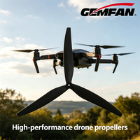 GEMFAN 15 pouces 15X7X3 1507 3 pales en fibre de verre nylon Propeller CW CCW pour drone RC FPV longue portée accessoires pièces