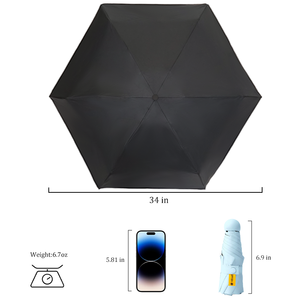 Paraguas Promocional Económico con Logotipo Personalizado para Automóviles, Bodas, Protección UV, Transparente, Automático, con Soporte - Product Image 5