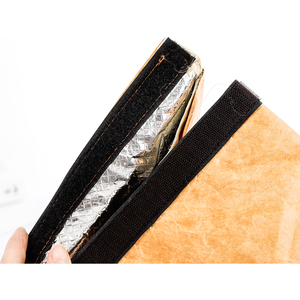 Sac fourre-tout thermique lavable <span class=keywords><strong>2023</strong></span> Offres Spéciales marron durable 20L avec doublure Tyvek sac à lunch isolé haute capacité - Product Image 4