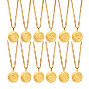 Collier pendentif personnalisé en acier inoxydable du fabricant chinois, plaqué or PVD anti-ternissement, avec chaînes de perles tendance - Product Image 3